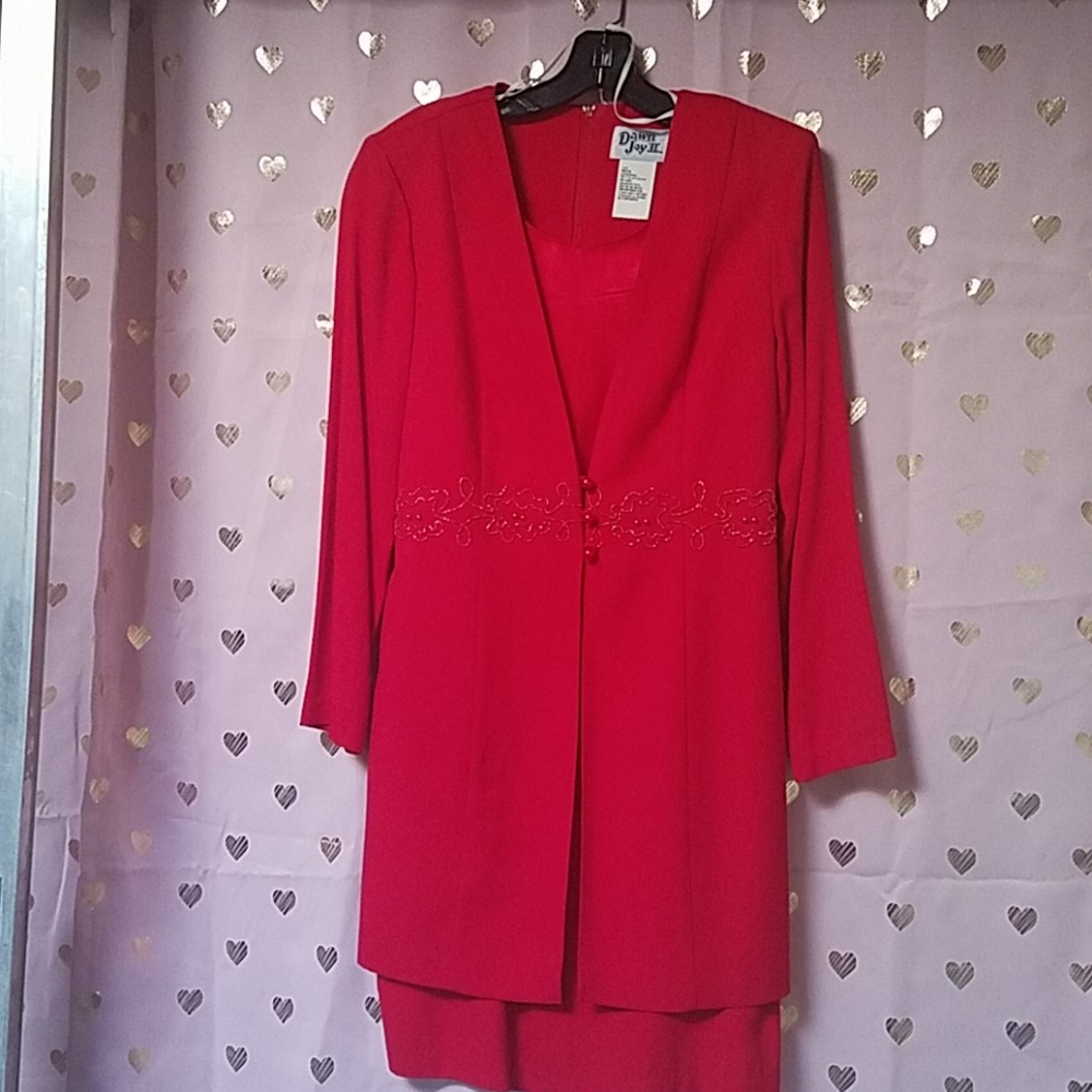 Red suit